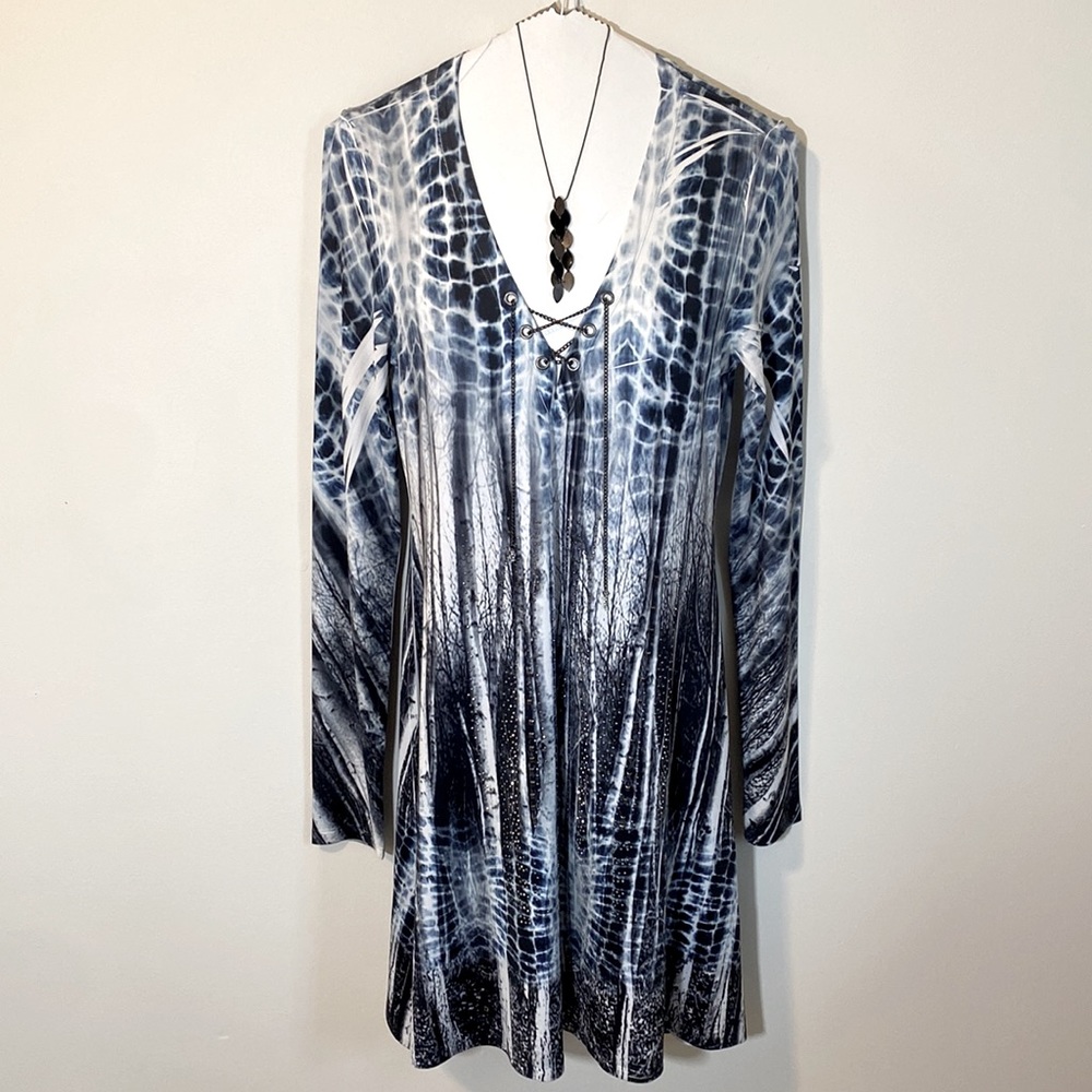 S-Twelve trapeze dress